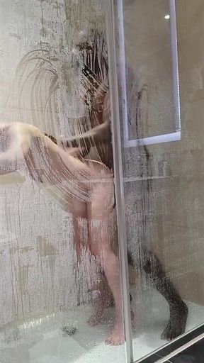 Agzz and Dimitri Shower Scene.