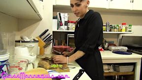 Richard Nailder&#039;s roommate gives him a quick blowjob before dinner