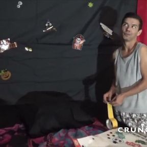 Slut Latino fucked bareback by Jess for Halloween
