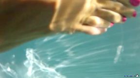 Dani Daniels Pool Go Pro Fun - Scene 1