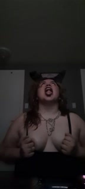 Goth Playboy PAWG begging for your cum