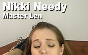 Nikki Needy & Master Len BDSM sex slave training