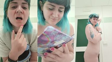 Sexy grwm, I masturbate and put my makeup