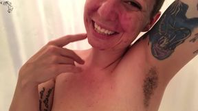 NIKKISFETISHES - Hot MILF Hairy Armpits in the Shower JOI