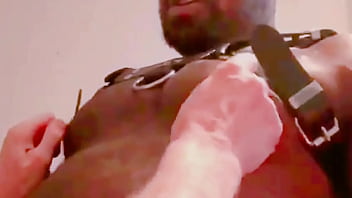 Block Dad and White Older Buddy Intense Titplay Scenes