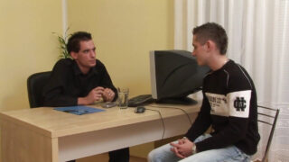 Masturbatie, ejaculatie, trio, gezichtsbehandeling, Tsjechisch – mannen die anaal worden geneukt