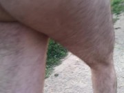 Walking Naked at Salgado Beach and Sao Giao, Nazare, Portugal