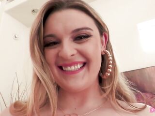 DPDiva Large Ass Golden-haired Ivy Mayhem 1st Double Penetration