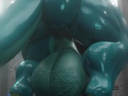 Monro Lizard hyper growth animation