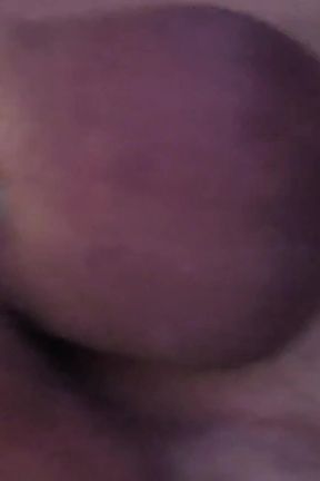 Lies on the Bed and Likes with My Ass with a Dildo in the Ass That I Ride Means I Jerk off My Little Cock