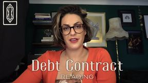 Debt Contract Reading