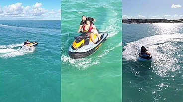 Após um passeio de Jet Sky em Maragogi em Algoas acabei realizando um sonho