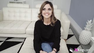 GREAT-BIG TIT Alice wants to try her first double penetration