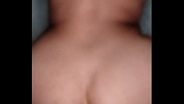 Young Latina girl with a big round ass gives a deepthroat and rides like crazy