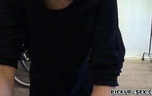 Amateur brunette eurobabe meg magic banged with stranger