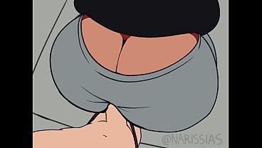 narissias-naris-brody-in-the-elevator