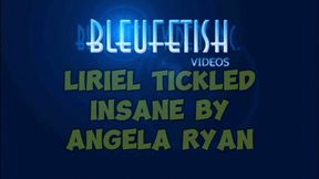 PT 1 Liriel Tickled Insane By Angela Ryan - This red headed fetish model tickles another helpless girl on her feet, armpits and her ribs! 720P