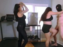 Miss Roper - Getting In A Ballbusting Workout Ft Miss Roper