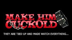 Watch Him Suffer - She Torts His BF While He's Helpless