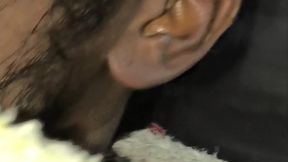 Bihar mommy likes to fuck Dirty Pooja's big black cock and take her throat deep