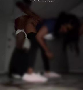 Fucking his wife next door making her touch her toes. Subscribe to ONLYFANS for more content