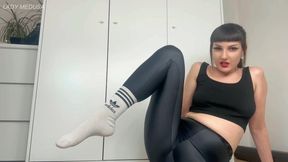 You're not normal, you're a pervert - white socks humiliation JOI