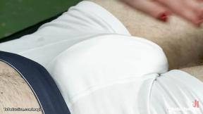 ”Big dick TBabe fucks security guard”