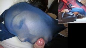 Nora Luxia first nylon face encasement pantyhose