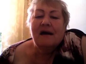 Russian granny skype tonge play