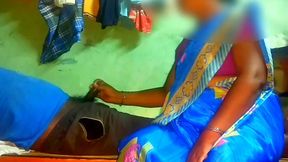 Indian Housewife Aunty Blowjop