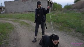 BIANCA - Walking with a pet is always fun! (HD)