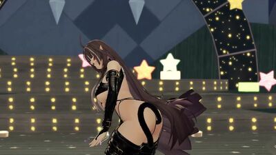 Watch MMD Kpop Roll Deep in a cartoon hentai with anime cosplay and big tits in Vtuber action!