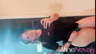 Big Ass Blonde Brazilian Fingers Gush Destroyed New Year Solo