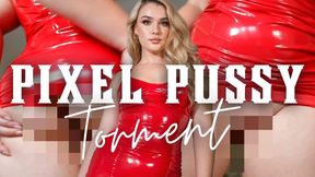 Pump For Pixels Pussy Denial JOI Censored Loser Porn Humiliation