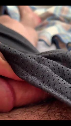Showing Some Precum