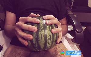 Fucking a Watermelon