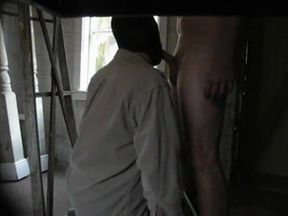 Married Construction Worker Swallows Hung Twinks Cum