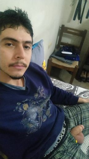 Handsome Guy Showing off Flaccid Dick and Balls