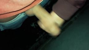 Middle Eastern Twink Fat Cock Car Park Jerk off