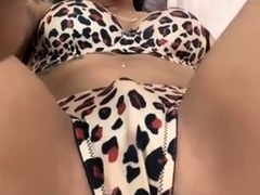 Solo ladyboy masturbation