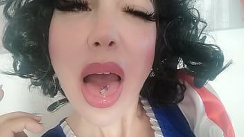 Chantal Channel - GIANTESS snowhite vore you and swallow