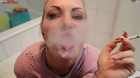 Smoking Mila Bae 6
