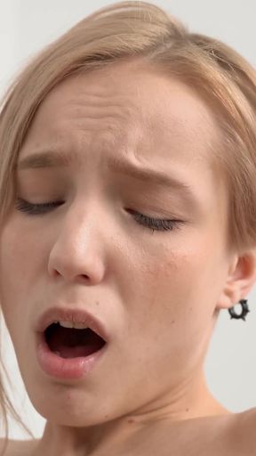 Excited Cutie Gets Solo Satisfaction