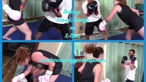 Boxing Sassy vs X-Man wmv