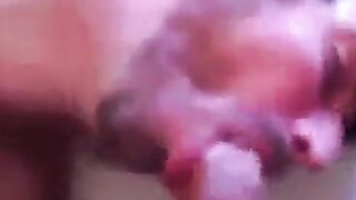 Buddy sucking my cock and balls and I cum on his face