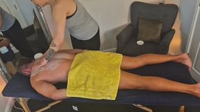 Busty Masseuse Gives Me Prostate Massage Birds Eye View