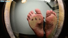 SB 's thick bare soles CRUSH! Giantess POV part 2 - MOV