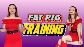 Fat piggy training
