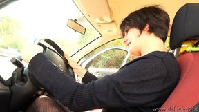 Morgana is making love to her car (Mechanophilia fetish)