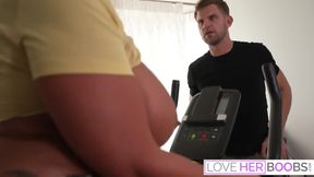 Busty Workout Delight